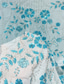 cheap Floor Length-A-Line Dress Floor Length Wedding Guest Dress Evening Gown Mother of the Bride Dress Short Sleeve Boat Neck Elegant Luxurious Embellished Formal Wedding Guest Holiday Chiffon with Floral Print 3D