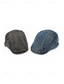 abordables Chapeaux pour hommes-Béret gavroche vintage pour homme en denim de coton délavé, casquette plate multicolore ajustable, style Gatsby rétro décontracté, idéal au quotidien, en voyage, en vacances et pour les loisirs en plein air.