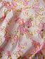 billige Havfrue Kveldsdrakter-Havfrue Linjeform Gulvlengde Kveldskjoler Elegant Semiformelle kjoler Kortermet V-hals Hage fest Bryllup Jacquard med 3D-blomster Drapert