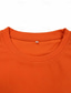 preiswerte Einfarbiges T-Shirt-Damen Waffelhemd T Shirt T-Shirt Waffelstricktops Einfarbig Klassisch Modern Lässig Kurzarm Rundhalsausschnitt Normale Oberteile Täglich Ferien Ausgehen Schwarz Weiß Gelb Rosa Wein Sommer Frühling