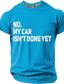 abordables T-shirts de loisir-Homme Argot drôle T-shirt Manche Courte T-shirt Impression 3D Col ras du cou Chemise Mode Quotidien Quotidien Rue Rouge Été Printemps Vêtement Tenue S M L XL XXL XXXL