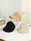 abordables Sombreros de mujer-Sombrero de mujer de poliéster con visera abierta, gorra plegable multicolor de ala ancha con gancho para las orejas, ideal para uso casual, viajes, vacaciones, playa y actividades al aire libre.