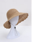 voordelige Dameshoeden-Opvouwbare zonnehoed voor dames, lichtgewicht polyester, boho-stijl, meerkleurig, ademend en opvouwbaar, perfect voor vakantie, reizen, strand en dagelijks gebruik.