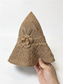 billige Damehatter-Dame bohemsk sommerhatt, pustende polyester, 3D-blomsterdekorasjon, flerfarget, solhatt med bred brem for strandferie, daglig fritidsbruk