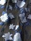 voordelige Jurkensets voor mama-Tweedelig A-lijn Tot de enkel Bruiloft gast jurk Moeder van de bruid jurk 3/4 mouw Strakke ronde hals Elegant minimalistische Casual Formeel Semi formeel Chiffon Organza Jacquard Wrap inbegrepen met