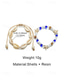 economico Bracciale da donna-Set di cavigliere da donna in stile bohémien con conchiglie e ciondoli a stella, a doppio strato, lunghezza regolabile, perfette per le vacanze al mare, l'uso quotidiano e come accessori estivi.