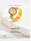 voordelige Dames ringen-Damesring in bohemian stijl van legering, goud &amp;Zilverkleurig, verkrijgbaar in verschillende maten, verstelbare pasvorm, perfect voor een strandvakantie, dagelijks casual gebruik, trendy boho-stijl