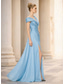 ieftine Rochii de seară în linie A-Linia -A Mătura Trenă Rochie pentru invitata de nunta Rochie formala Rochie de seara Rochii de bal Elegant Fără manșon Pe Umăr Bal Oficial Organza cu Culoare solida