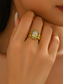 voordelige Dames ringen-Damesring in bohemian stijl van legering, goud &amp;Zilverkleurig, verkrijgbaar in verschillende maten, verstelbare pasvorm, perfect voor een strandvakantie, dagelijks casual gebruik, trendy boho-stijl
