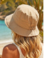 abordables Chapeaux pour femmes-Bob décontracté en coton pour femme, chapeau de soleil élastique et ajustable disponible en plusieurs couleurs, idéal pour les vacances à la plage, le quotidien, les voyages et les activités estivales
