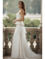 baratos Vestidos de Casamento-Vestidos de noiva Linha A Sem Alças Sem Manga Cauda Corte Tecido Que Estica Vestidos de noiva Com Cor Única