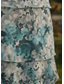 abordables Longueur de cheville-Ligne A Robe Longueur cheville Robe de Cocktail Robe de Mère de Mariée  Manche 3/4 Col en V Élégant Occasionnel Formel robe demoiselle d honneur Fête Chiffon avec Imprimé floral Volants Volants en