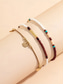 cheap Women's Bracelet-Women's Bohemian Beaded Alloy Anklet Set, 3-Piece, Adjustable, Perfect for Beach Vacation, Summer Travel and Everyday Casual Wear