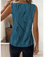 cheap Graphic Tank-Women's Tank Top Graphic Geometric Abstract Elegant Vintage Stylish Sleeveless V Neck Crop Tops Beach Wedding Casual Daily Blue White / Black White Light Green Brown Summer Spring