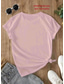 preiswerte Tiere T-Shirt-Ostern Damen T Shirt Druck Grafik Tiermotiv Cartoon Mode Stilvoll Klassisch Kurzarm Rundhalsausschnitt Normale Oberteile Lässig Täglich Wochenende Blau Hell Beige Schwarz Rosa Purpur Sommer Frühling