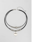 ieftine Colier de damă-Colier cu pandantiv dublu din aliaj boho pentru femei, choker cu farmec în stil multifuncțional pentru vacanță la plajă, stațiune de vară și ținute casual de zi cu zi