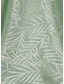 abordables Longueur de cheville-Ligne A Longueur cheville Longueur thé Robe de Cérémonie Robe de Mère de Mariée  Manche 3/4 Col en V Élégant ancien Occasionnel Formel Satin Jacquard avec Plis
