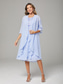 abordables Ensembles de robes pour maman-Deux Pièces Ligne A Mi-long Robe d'invité de mariage Robe de Mère de Mariée  Sans manches Col Rond Élégant robe demoiselle d honneur Fête de mariage Chiffon Dentelle Robes avec Veste avec Plis