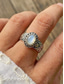 voordelige Dames ringen-Damesring in bohemian stijl van legering, goud &amp;Zilverkleurig, verkrijgbaar in verschillende maten, verstelbare pasvorm, perfect voor een strandvakantie, dagelijks casual gebruik, trendy boho-stijl