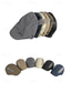 baratos Chapéus Masculinos-Boné masculino de malha de algodão, ajustável e respirável, estilo jornaleiro, ideal para uso casual diário, férias na praia, viagens e looks de verão ao ar livre.