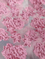 billiga Aftonklänningar-Sjöjungfru trumpet Svepsläp Kvälls klänningar Elegant Pastell Ärmlös Enaxlad Kvällsfest Bröllop Organza Jacquard med Färgblock