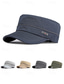 economico Cappelli da uomo-Berretto regolabile da uomo in stile militare, cappello da esterno leggero in nylon, abbigliamento casual e funzionale per uomo maturo