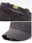 abordables Chapeaux pour hommes-Casquette plate pour homme en polyester à séchage rapide, ajustable et respirante, idéale pour la plage et le quotidien. Couleurs variées. Parfaite pour les vacances à la plage ou une tenue