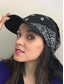 cheap Women's Hats-Women's Bandana Baseball Cap, Breathable Polyester Tie Back Sun Hat, Paisley Print Head Scarf Cap for Summer Beach Vacation, Riding, Camping, Casual Outdoor Wear