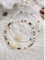 abordables Bracelet pour femme-tortue bohème pour femmes &amp;Ensemble de bracelets de cheville en perles en forme d'étoile de mer, 2 bracelets de cheville en résine pour la plage, parfaits pour les vacances d'été. &amp;vêtements