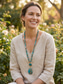 cheap Women's Necklace-Women's Natural Multi-Color Stone Necklace with Teardrop Pendant – Handmade Bohemian Jewelry for Women, Casual, Garden Party and Vacation Style