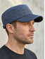 economico Cappelli da uomo-Berretto regolabile da uomo in stile militare, cappello da esterno leggero in nylon, abbigliamento casual e funzionale per uomo maturo