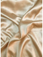preiswerte A-Linie Abendkleider-A-Linie Bodenlange Schleppe Abendkleid Festliche Kleidung Elegant seidig Langarm Wasserfallausschnitt Abendgesellschaft Hochzeit Satin mit Gerafft Einfarbig