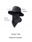 economico Cappelli da uomo-Cappello da sole da uomo per avventure all'aria aperta, con visiera regolabile, protezione UV, rete traspirante, ideale per viaggi, escursioni e pesca per uomini maturi.