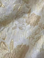 billige A-linje kveldsdrakter-A-linje Gulvlengde Kveldskjoler Elegant Årgang Blomster 3/4 ermer Enskuldret Bryllup Formell Jacquard med Drapert