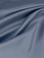 abordables Robes de cocktail-Ligne A Longueur cheville Robes de Cocktail Robes de soirée Élégant Soyeux Manche Courte Col en V Mariage Formel Poche Satin avec Noeud(s) Perlage