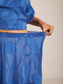 cheap Chiffon Skirts-Women's Elegant Midi Mid Waist Skirts Floral Layered Elastic Waistband Illusion Lace Stretchy Daily Valentine's Day Wedgewood Summer