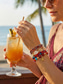 abordables Bracelet pour femme-Ensemble de 8 bracelets bohèmes à plusieurs rangs de perles pour femme, ornés de breloques étoiles de mer et coquillages, en alliage doré, à superposer, parfaits pour les vacances d'été à la plage.