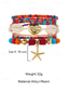 abordables Bracelet pour femme-Ensemble de 8 bracelets bohèmes à plusieurs rangs de perles pour femme, ornés de breloques étoiles de mer et coquillages, en alliage doré, à superposer, parfaits pour les vacances d'été à la plage.