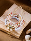 abordables Bracelet pour femme-Ensemble de 8 bracelets bohèmes à plusieurs rangs de perles pour femme, ornés de breloques étoiles de mer et coquillages, en alliage doré, à superposer, parfaits pour les vacances d'été à la plage.
