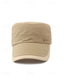 baratos Chapéus Masculinos-Boné militar masculino em malha respirável, secagem rápida, em poliéster, ajustável, para uso externo no verão, ideal para pesca, caminhadas, viagens e golfe. Disponível em várias cores.