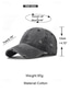 cheap Men's Hats-Men's Vintage Washed Distressed Cotton Baseball Cap Adjustable Dad Hat, Multi-Color Retro Casual Outdoor Hat for Travel, Hiking, Fishing, Everyday Wear