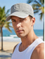 baratos Chapéus Masculinos-Boné militar masculino em malha respirável, secagem rápida, em poliéster, ajustável, para uso externo no verão, ideal para pesca, caminhadas, viagens e golfe. Disponível em várias cores.