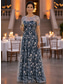 ieftine Seturi de rochii pentru mama-Două Piese Linia -A Lungime Podea Rochie pentru invitata de nunta Rochie Mama Miresei Manșon scurt Lungime Manșon 3/4 Bateau Elegant Simplu Luxos Oficial Invitat la nunta Satin Dantelă Rochii jacheta