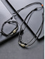 abordables Bijoux pour hommes-Ensemble collier et bracelet bohème pour homme, bijoux en cuir noir ornés de perles et de détails en métal vieilli, accessoire décontracté idéal pour l'été, parfait pour les vacances, les festivals et