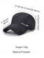 economico Cappelli da uomo-Cappellino da baseball da uomo in rete ad asciugatura rapida, traspirante, in poliestere, regolabile, estivo, leggero, per attività all'aperto, golf, pesca, escursionismo, viaggi, sport, disponibile