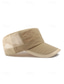 baratos Chapéus Masculinos-Boné militar masculino em malha respirável, secagem rápida, em poliéster, ajustável, para uso externo no verão, ideal para pesca, caminhadas, viagens e golfe. Disponível em várias cores.