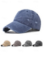 cheap Men's Hats-Men's Vintage Washed Distressed Cotton Baseball Cap Adjustable Dad Hat, Multi-Color Retro Casual Outdoor Hat for Travel, Hiking, Fishing, Everyday Wear
