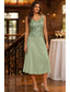 economico Set di abiti per la mamma-Due Pezzi Linea ad A Lunghezza Tè Abito da cerimonia per signora Manica Lunga Scollo Tondo Elegante Semplice Floreale Formale Ospite di nozze Festa di fidanzamento Pizzo Chiffon di raso in spandex