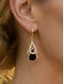 baratos Brinco Feminino-Brincos femininos de liga metálica com strass em formato de gota, brincos pendentes dourados em várias cores para casamentos, festas, jantares, encontros e uso elegante no dia a dia.