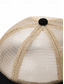 billige Herrehatter-Herrehatt i pustende netting av polyester, justerbar sommerhatt uten brem, lett og avslappet utendørslue for reiser, fisking, sykling, turgåing og daglig bruk, flerfarget